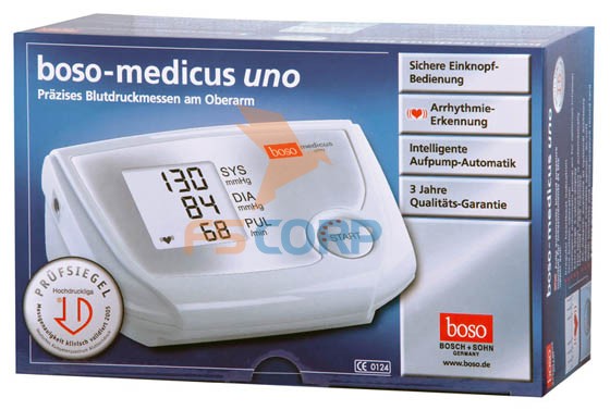 Máy đo huyết áp bắp tay tự động Boso Medicus Uno