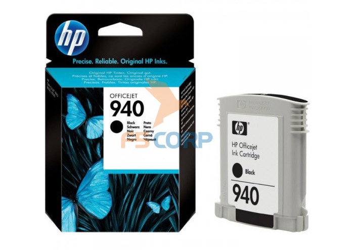 Mực máy in HP 940 Black Ink Cartridge C4902AA