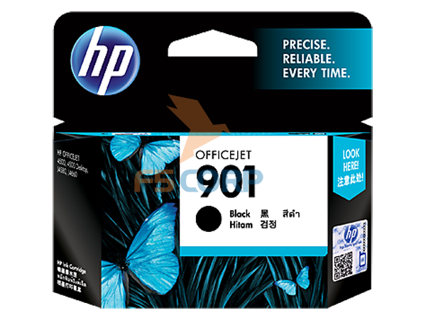 Mực máy in HP Officejet 901 Black Ink Cartridge CC653AA