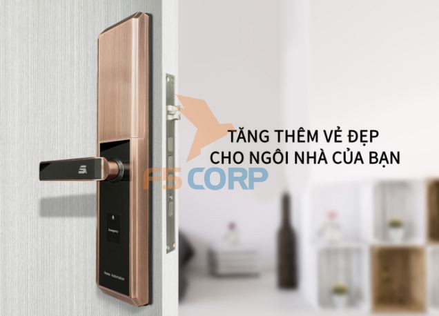 Khóa cửa vân tay cao cấp 5ASYSTEMS TS 8000