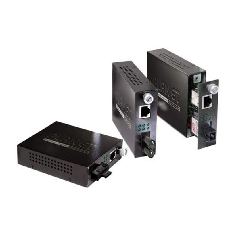 Web smart Gigabit Ethernet Media Converter Planet GST-802