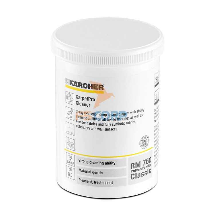 Hóa chất giặt thảm dạng bột Karcher RM 760 Powder Classic 0.8Kg (6.290-175.0)