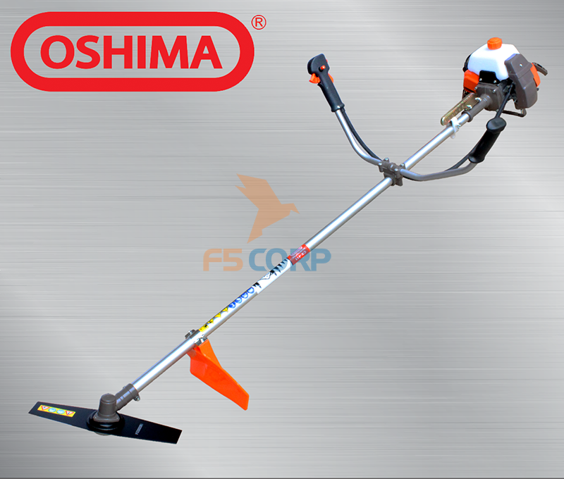 Máy cắt cỏ Oshima 411 Cam Xám