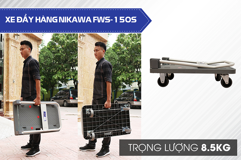 Xe đẩy hàng Nikawa FWS-150S