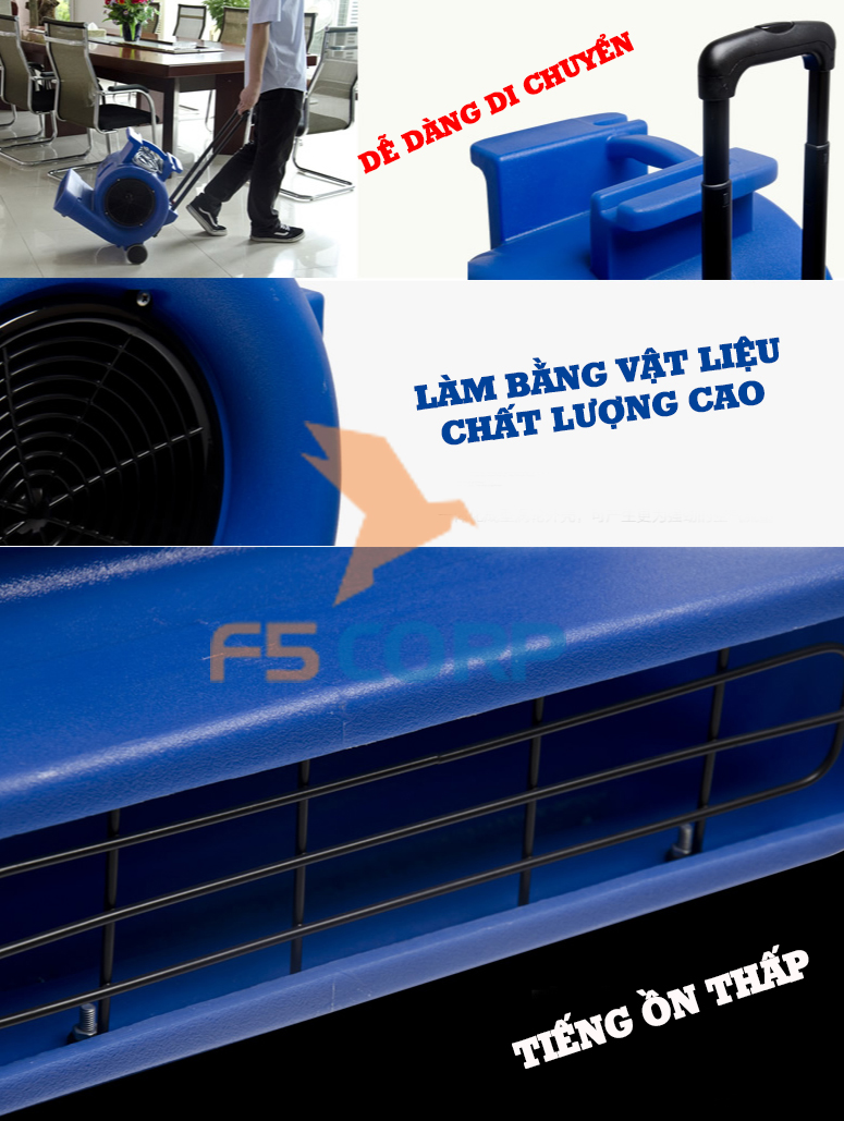 Quạt thảm sấy Fred FR-900