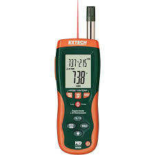 Máy đo độ ẩm, nhiệt độ(có tích hợp nhiệt độ hồng ngoại) Extech HD500-NIST