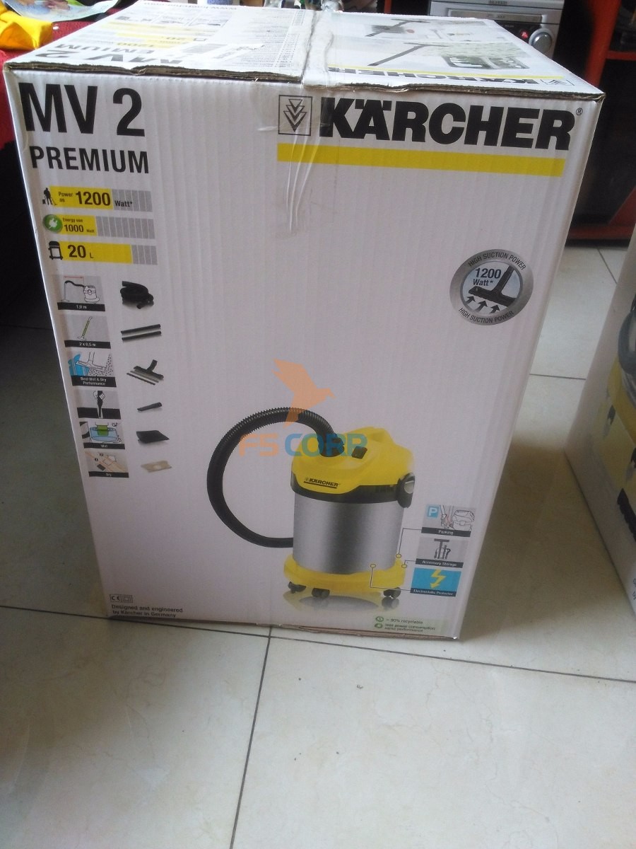 Máy hút bụi khô và ướt Karcher MV 2 Premium