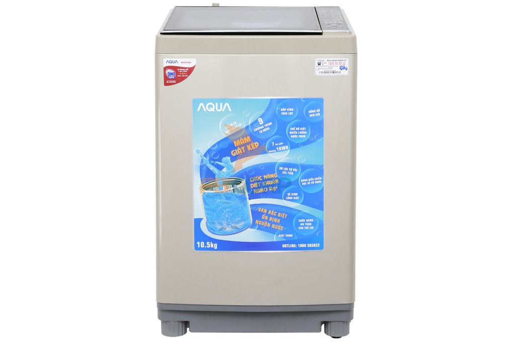 Máy giặt Aqua 10.5 Kg AQW-FW105AT