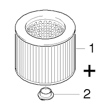 Lõi lọc bụi Karcher WD2, WD3, MV3 mã 6.414-552.0