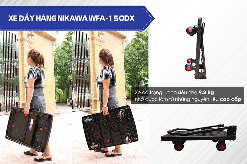 Xe đẩy hàng Nikawa WFA-150DX