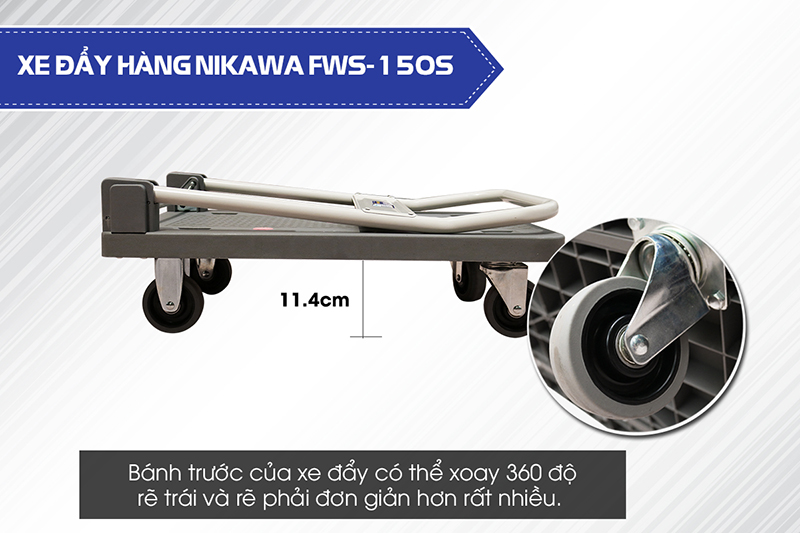 Xe đẩy hàng Nikawa FWS-150S