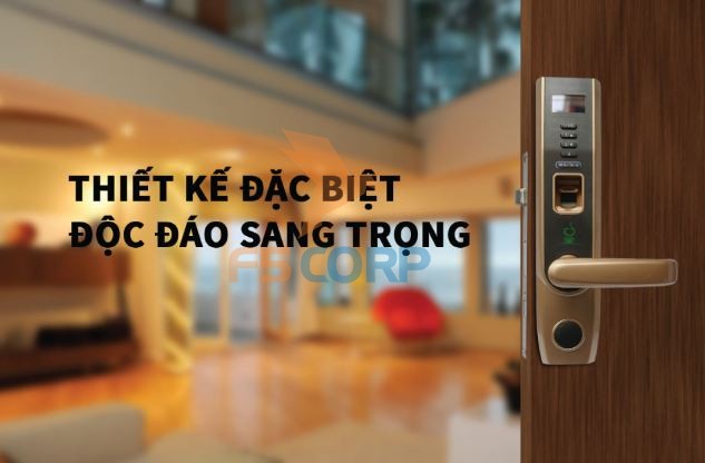 Khóa cửa vân tay cao cấp ZKT-08