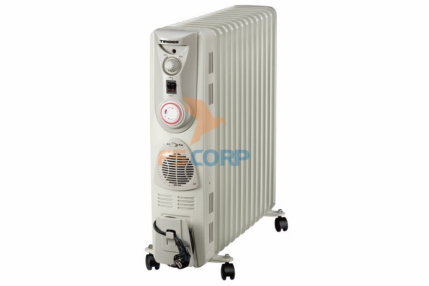 Lò sưởi dầu 13 thanh có hẹn giờ Tiross TS926