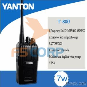 Máy bộ đàm YANTON T-800 VHF/UHF