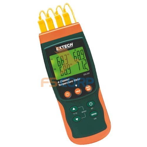 Máy đo nhiệt độ 4 kênh Extech SDL200