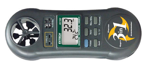 Thiết bị đo gió - nhiệt độ - độ ẩm Extech 409992