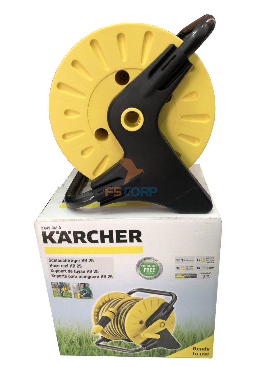 Bộ rulo vòi tưới 15m Karcher HR25 mã 2.645-041.0