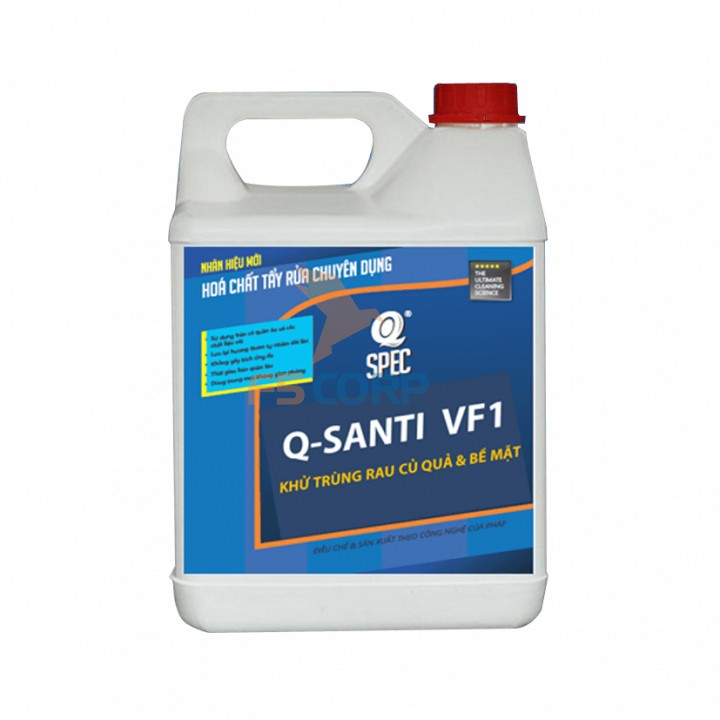 Hóa chất khử trùng bề mặt và rau quả AVCO Q-SANTI VF