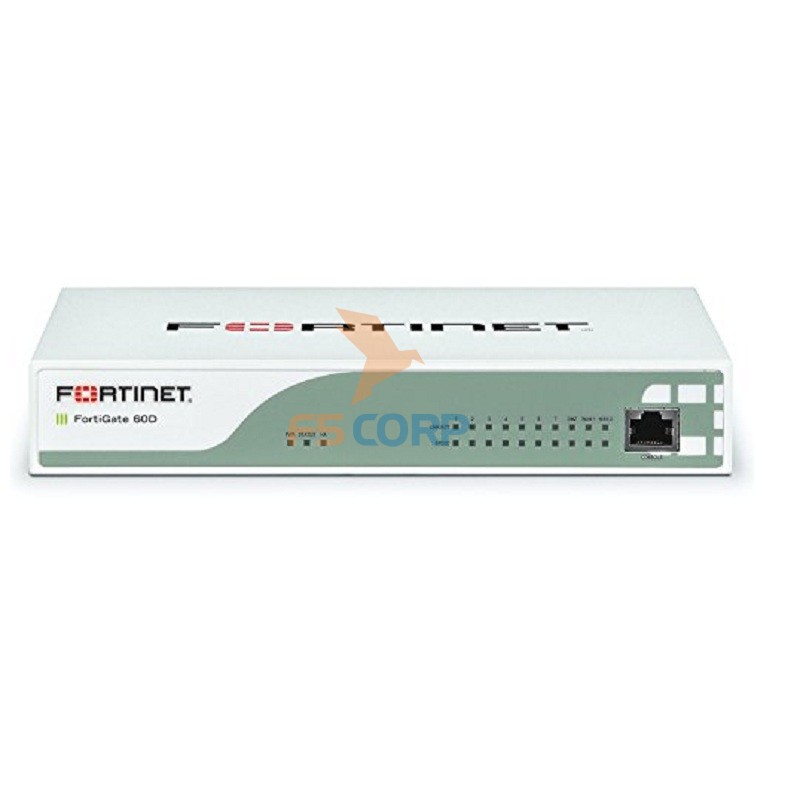 Thiết bị mạng Fortinet Fortigate FG-60D-BDL