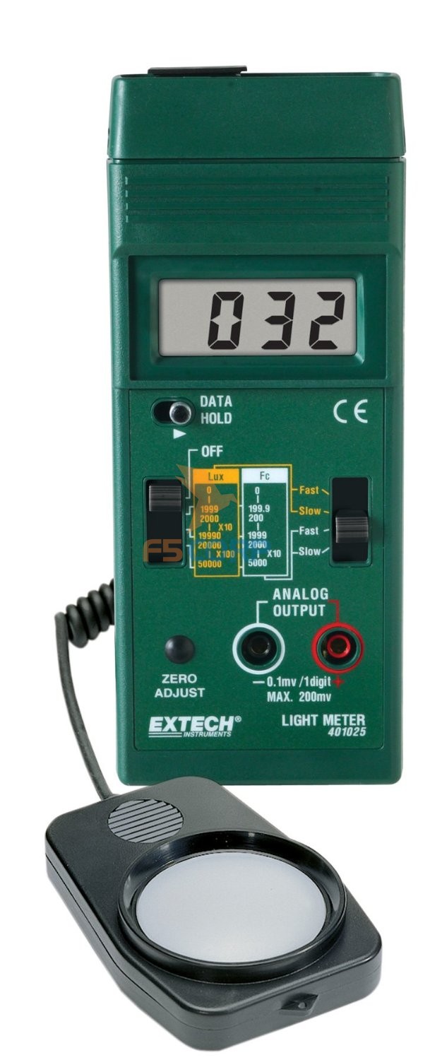 Thiết Bị Đo Extech LIGHT METER, FT CANDLE/LUX METER 401025
