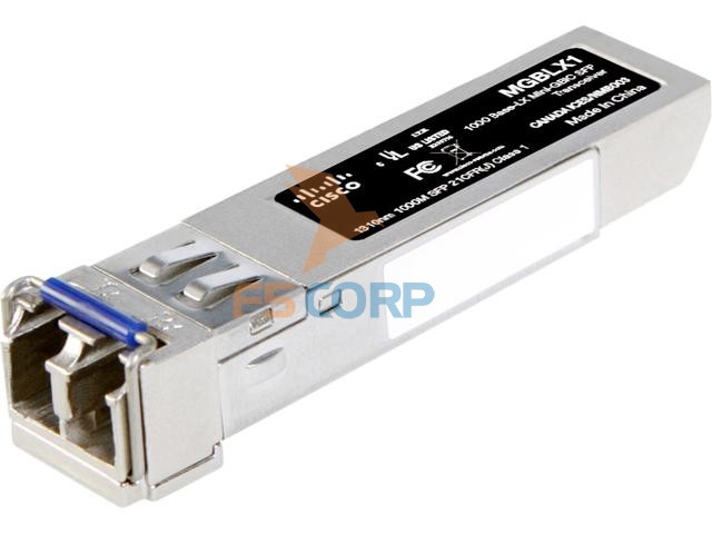 Cisco Small Business MGBSX1 Mini-GBIC SFP Transceiver 1 Gbps LC