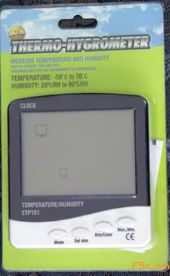 Đồng hồ đo nhiệt độ,độ ẩm M&MPro HMETP101