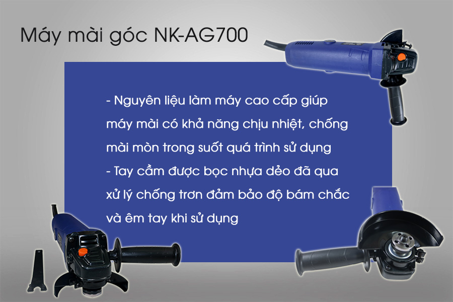 Máy mài góc NK-AG700