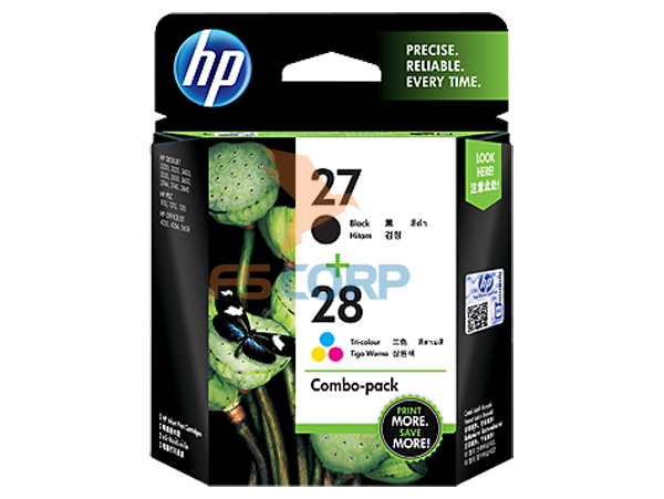 Mực máy in HP 27/28 Combo Pack Ink Cartridge CC628AA