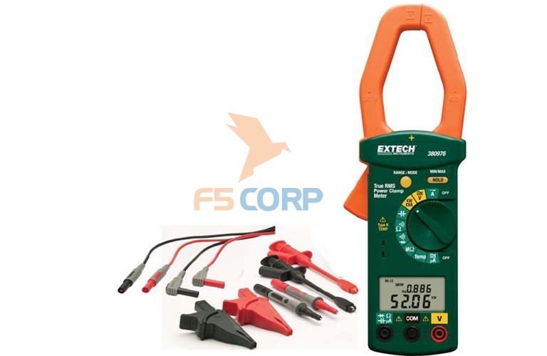 Thiết Bị Đo Extech CLAMP METER, HVAC WITH NIST 380976-K-NIST