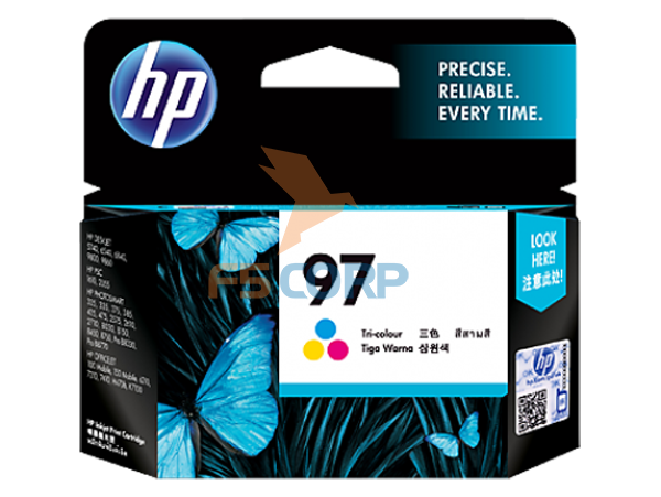 Mực máy in HP 97 AP Tricolor Print Crtg - MOQ: 30 C9363WA