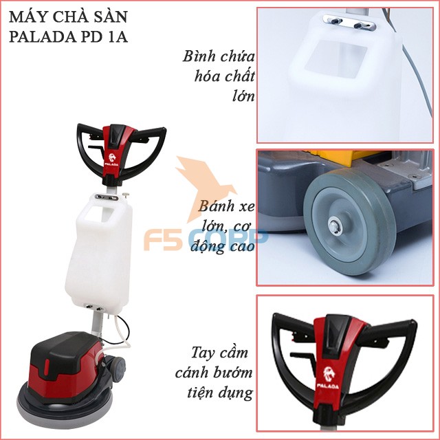 Máy chà sàn - thảm công nghiệp Palada PD 1A