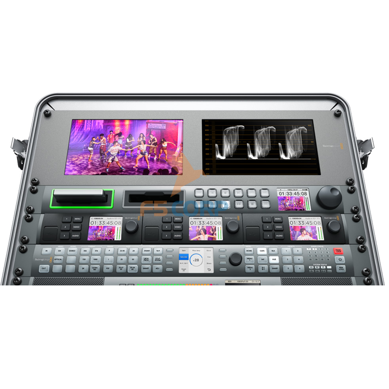 Thiết bị ghi hình Blackmagic HyperDeck Studio Pro 2 - PCB Rear