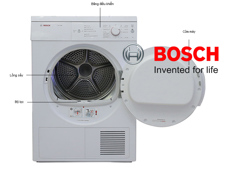 Máy sấy quần áo Bosch WTV74100ME