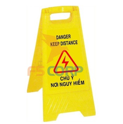 Biển báo chú ý nơi nguy hiểm - Danger Keep Distance