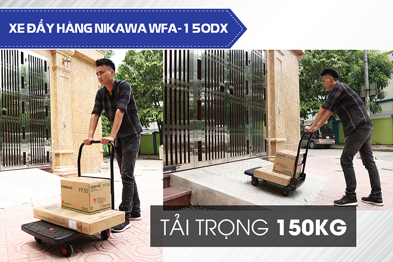 Xe đẩy hàng Nikawa WFA-150DX