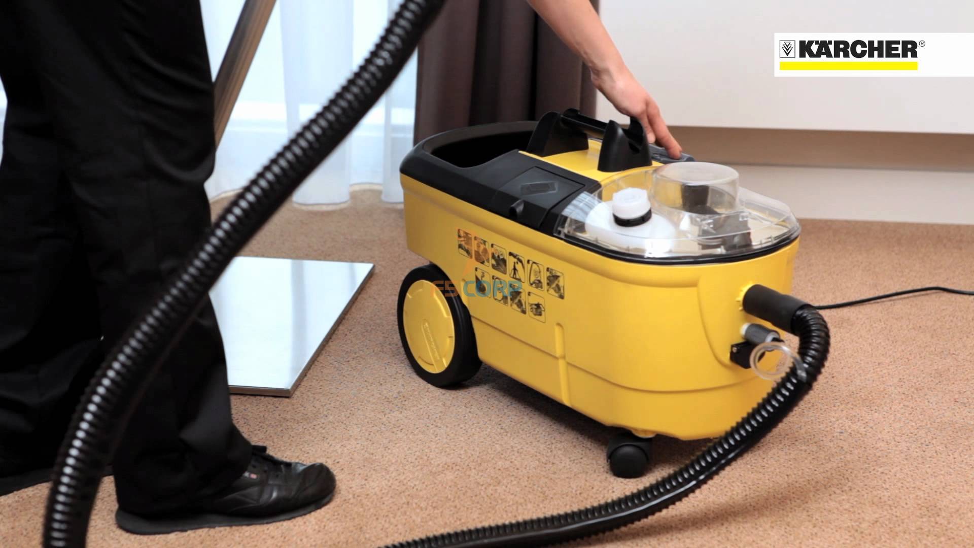 Máy giặt thảm giặt ghế sofa Karcher Puzzi 200