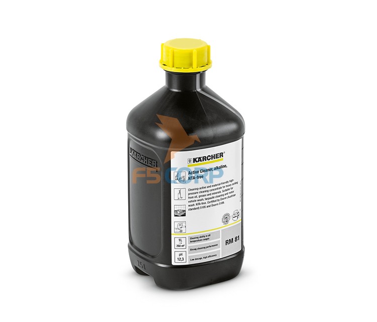 Hóa chất tẩy rửa dầu mỡ Karcher 2.5L RM 81 (6.295-555.0)