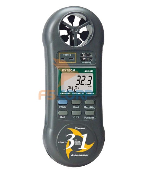 Thiết bị đo gió - nhiệt độ - độ ẩm Extech 409992