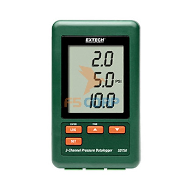 Bộ ghi dữ liệu áp suất Extech SD750