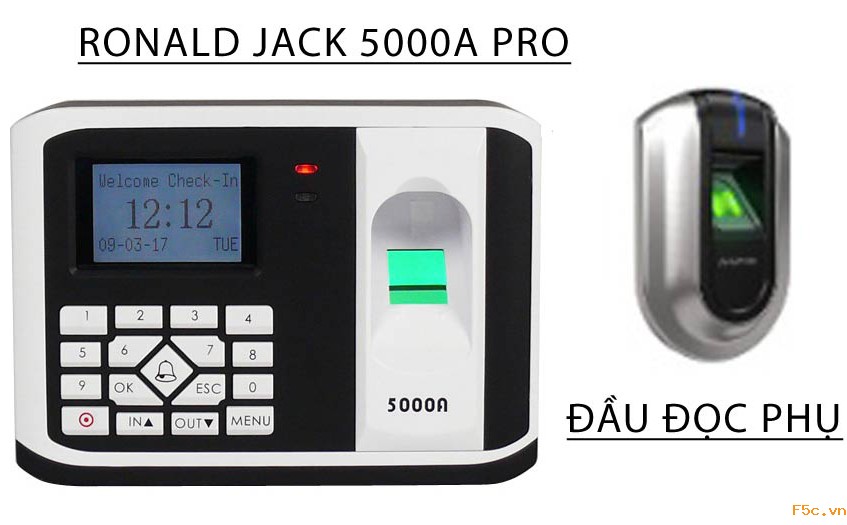 Máy chấm công kiểm soát ra vào Ronald Jack 5000AID