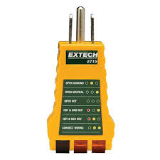 Phích kiểm tra hệ thống dây điện Extech  ET15