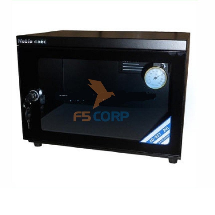 Tủ chống ẩm Noble Cabi AD-021K, đồng hồ điện tử