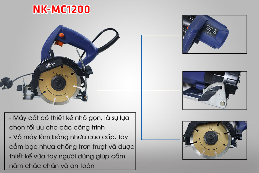 Máy cắt đá NK-MC1200