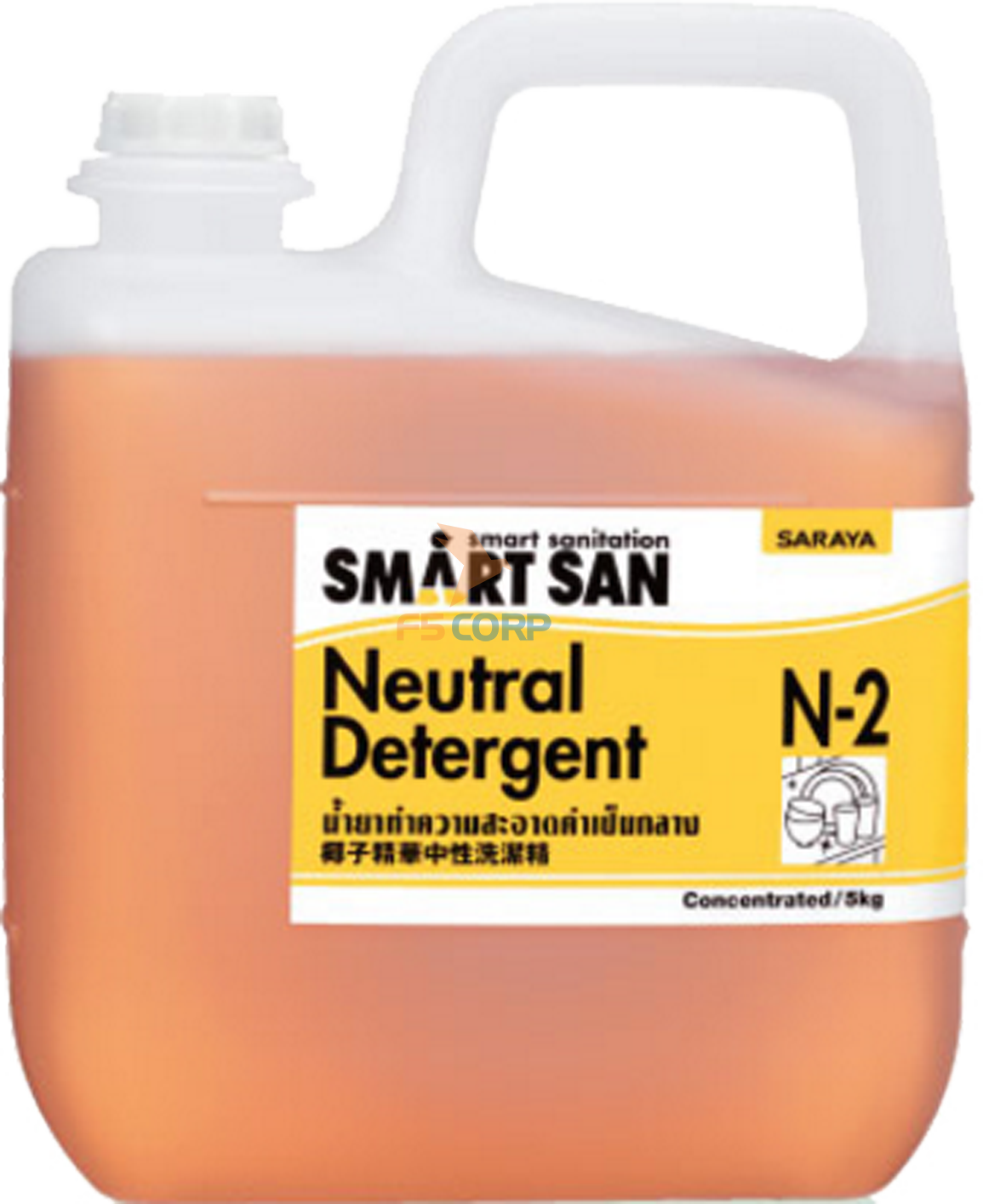 Dung dịch tẩy rửa trung tính 649,000 Neutral Detergent N-2
