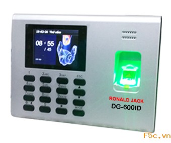 Máy chấm công vân tay & thẻ cảm ứng Ronald Jack DG-600ID