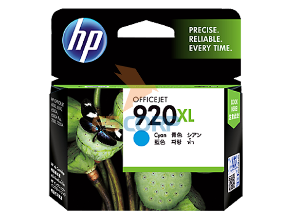 Mực Máy in HP 920XL Cyan Officejet Ink Cartridges CD972AA