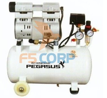 Máy nén khí không dầu, giảm âm Pegasus TM-OF750-25L