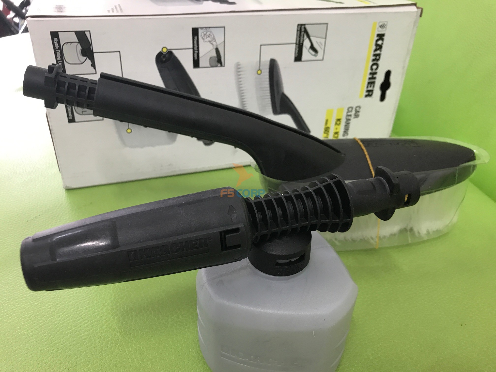 Bộ đầu chà bình xịt bọt Karcher 2.643-033.0