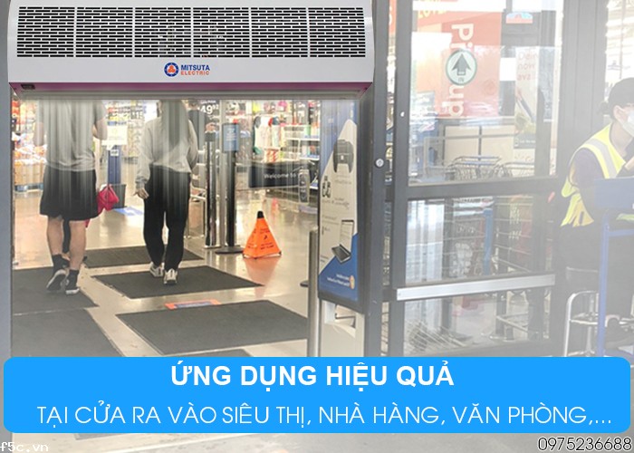 Quạt cắt gió điều hòa có điều khiển Mitsuta FM-1215S-K