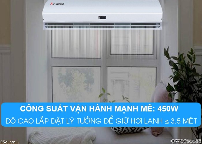 Quạt cắt gió điều hòa có điều khiển Nedfon FM 4512 DY